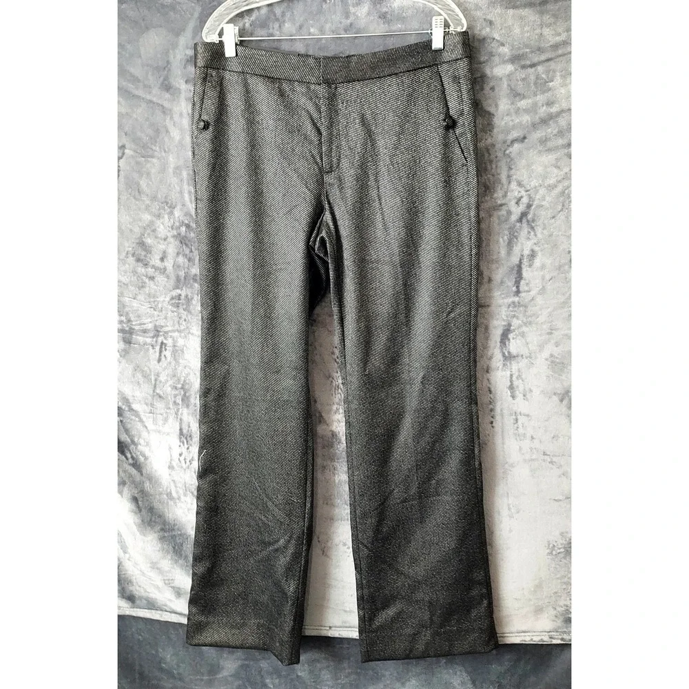 NWT Banana Republic Women's Size 12 Logan Gray Pants Business‎ Casual $110.00
